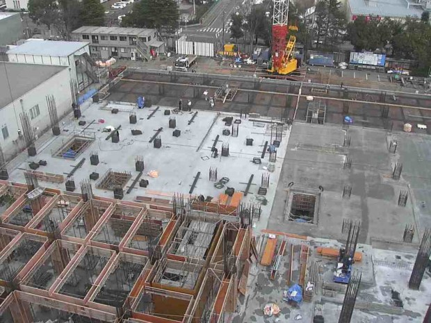 【20140227】C工区　コン止め①