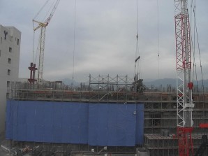 【20140514】C・F工区 型枠設置作業②